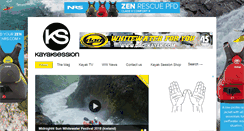 Desktop Screenshot of kayaksession.com