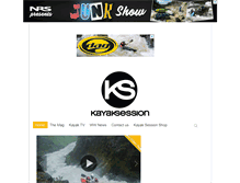 Tablet Screenshot of kayaksession.com